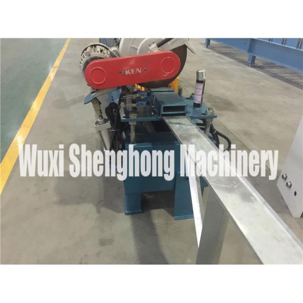 Steel / Aluminum Roll Forming Equipment With PLC Control System