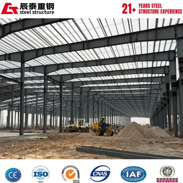 Large Storage Color Customization H Beam Steel Structure For Warehouse