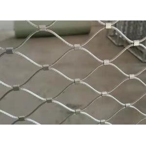 30*30mm PVC Coated Light Weight Aviary Rope Netting With 1.5 Mm Wire Diameter