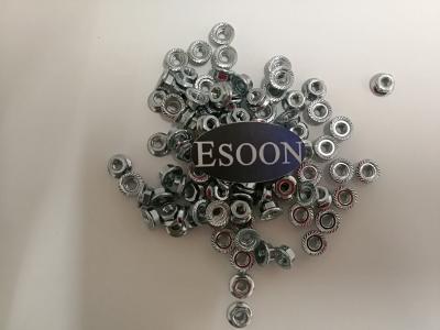 DIN6923-M3-8 Hex Flange Nut Zinc Plated Serrated Mode Coarse Thread