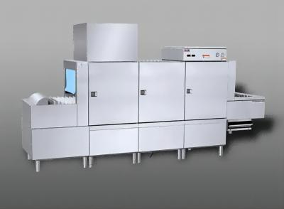 380V Large Commercial Dishwasher Flight Type Intelligent Touch Control