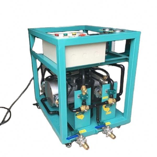 R123 SF6 R245FA R1233ZD Manutenção do refrigerador Máquina de recuperação de refrigerante de baixa pressão Certificação CE