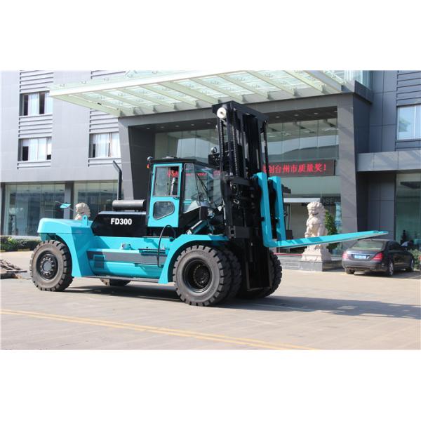 900mm Load Center 30 Ton Forklift , Container Big Forklift Trucks For Airports