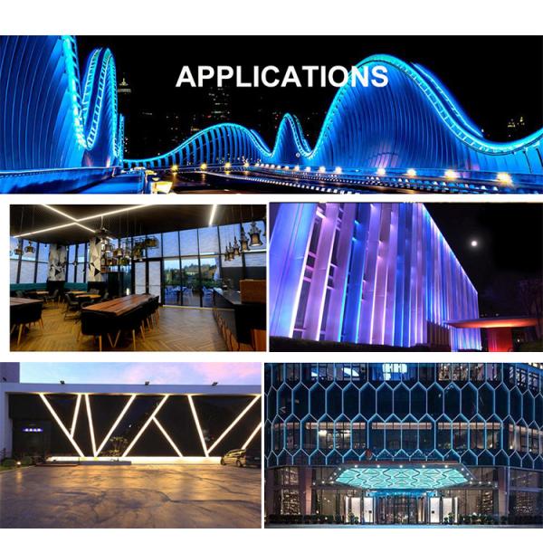 Venta al por mayor Largura personalizable para exteriores 5m 10m 20m SMD 2835 180leds/M IP67 Lámpara LED resistente al agua