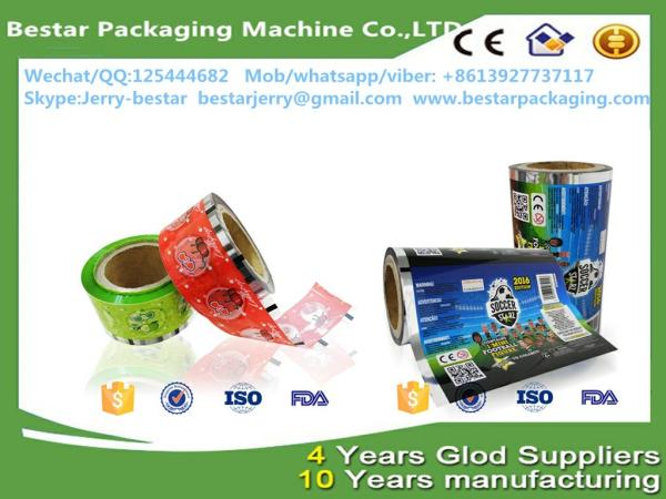 NEW! laminated stretch film for ice cream packaging,Food packaging plastic roll film with bestar packaging