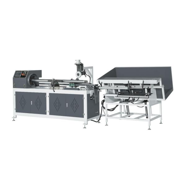 Machine de découpe du noyau de papier PLC entièrement automatique contrôlée par un servo-moteur