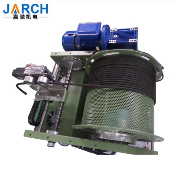 Photoelectric Optical Retractable Hose Reel , Retractable Cable Reel 150m Length