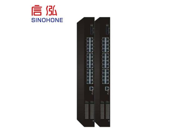 Enhanced Intelligent Fiber Optic Network Switch Energy Saving 370W 96 Mpps