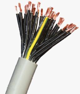 Unshield PVC Insulated PVC Jacket KVV Control Cable Wire CU/PVC/PVC 450/750V 20x2.5SQ.MM