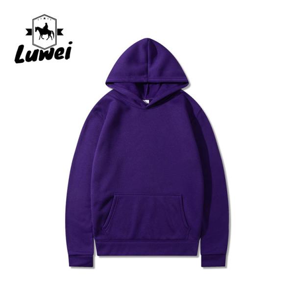 Pesos pesados Felpa Plain Sky Blue Hoodie Blusa de algodão orgânico Pull Over Capuzado Sweatshirt Homens Fleece Jogging