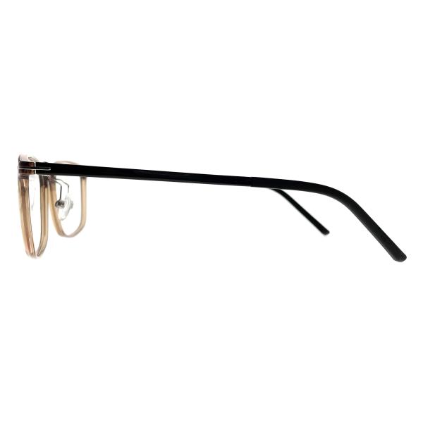 FU1809 Óculos duráveis de injecção Classic Rectangular Frame de forma Óculos Medium Fit