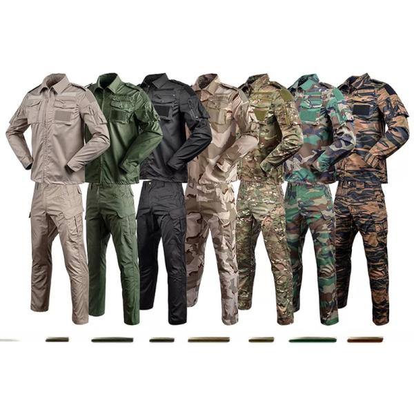 Anti-UV Protection Woodland BDU Training Guard Uniforms Custom Clothing 1.5 per Set