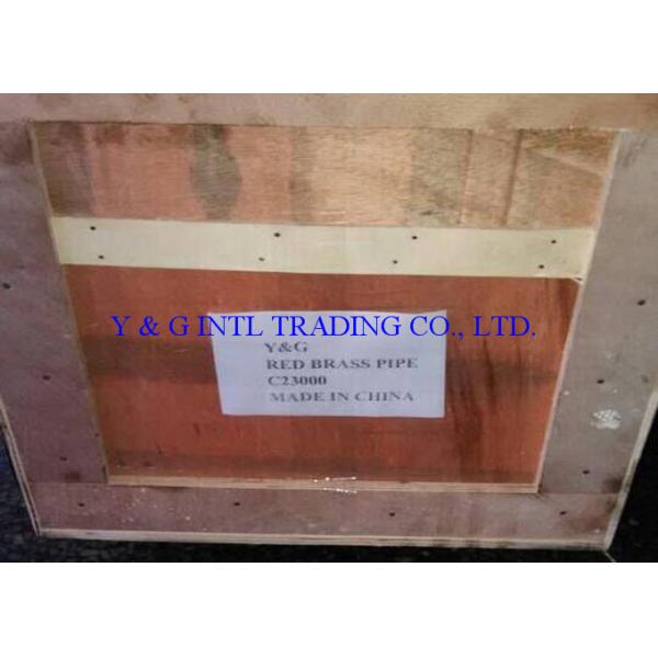 ASTM B43 C23000 Copper Alloy Tube Excellent Resistance Against Dezincification