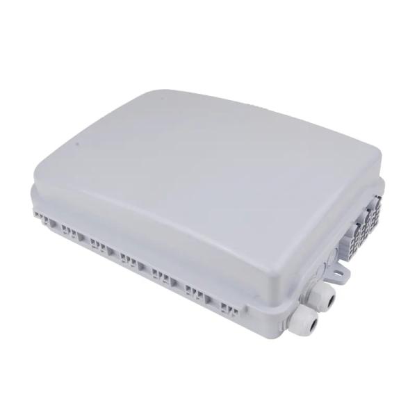 Outdoor Waterproof FTTH Fiber Optic Distribution Box for Easy Wall/Pole Installation