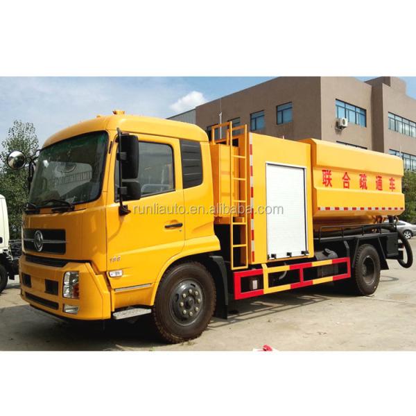 Dongfeng Auto Cleaning Sewage Suction Truck Sewer Cleaning Vehicles 4x2