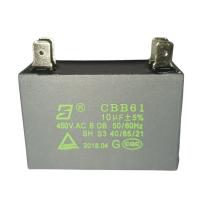 CBB61 450V 10UF Condensateur de climatisation classe B S3 50 / 60HZ