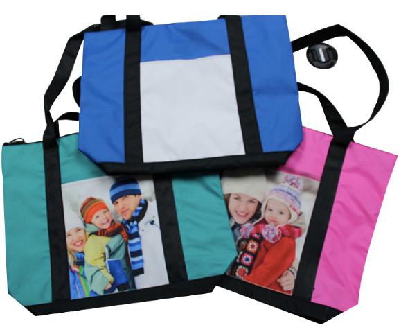 Colored Sublimation Diaper Bag Blanks Printable Canvas Mom Bag Sublimation Printing