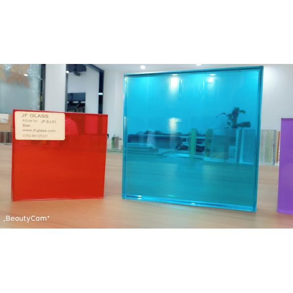Windshield 8mm 300x300mm Decorative Laminated Glass