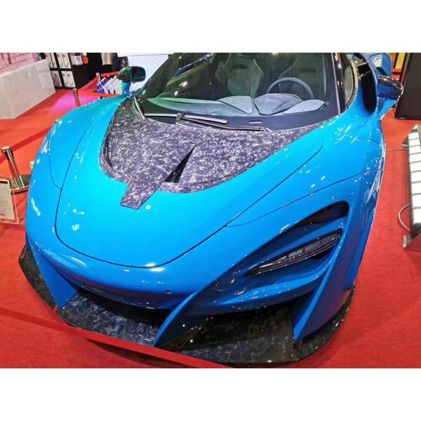 For McLaren 720s Carbon Fiber Hood 720s Upgraded NOVI Style Carbon Fiber Hood Body Kit