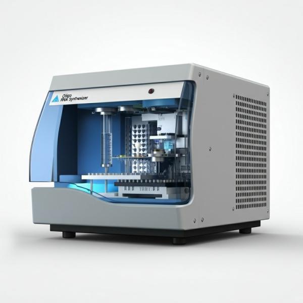 Sintetizador de ADN-ARN com sonda automática de síntese de primer 9 posições de reagente de base