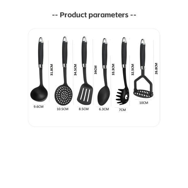 Cooking Utensils for Household Kitchen Silk Printing or Debossed Logo Household Items
