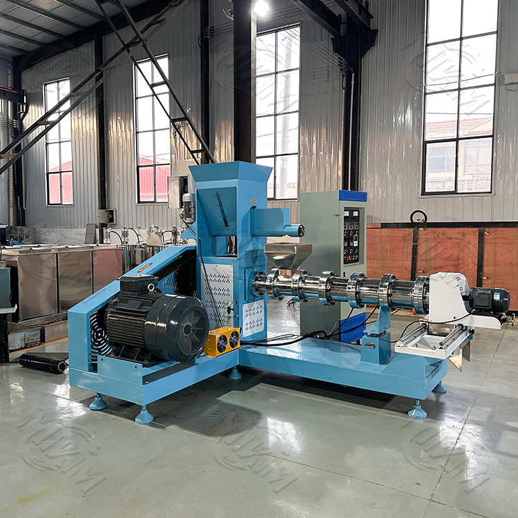 500-2000kg/h Large capacity High Productivity Feed Extruder Machine for Fish Dog Livestock Pellet Farm New Floating Gear Motor for Food