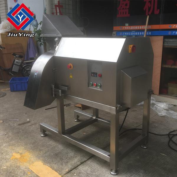 Frozen Meat Dicer Machine / Automatic Meat Slicer 800~1500KG/H Capacity