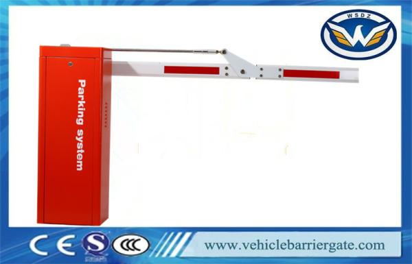 90 Degree Folding car park security barriers , CE Confirmed Park Boom Gate