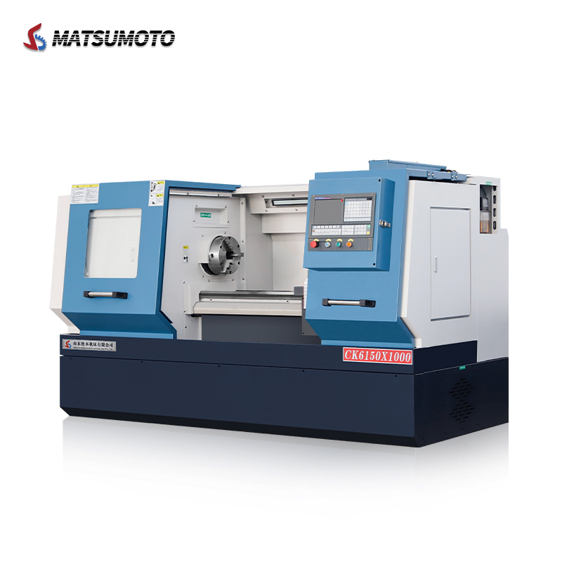 Horizontal CK6150 Flat Bed CNC Lathe Machine High Precision Metal Turning Lathe
