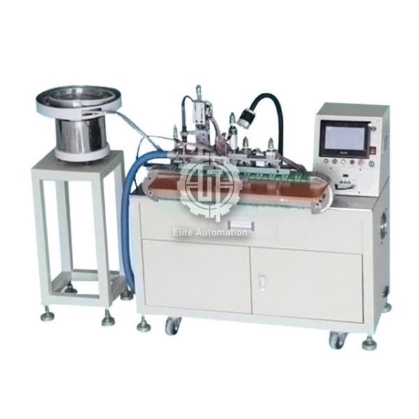 RTD Sensor Plug Welding Machine , 1KW Wire Soldering Machine