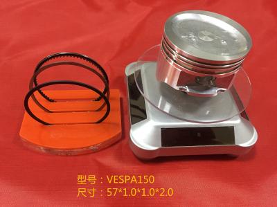 VESPA150 Hemi Motorcycle Engine Pistons Silver PR DIA 57x1.0x1.0x2.0mm