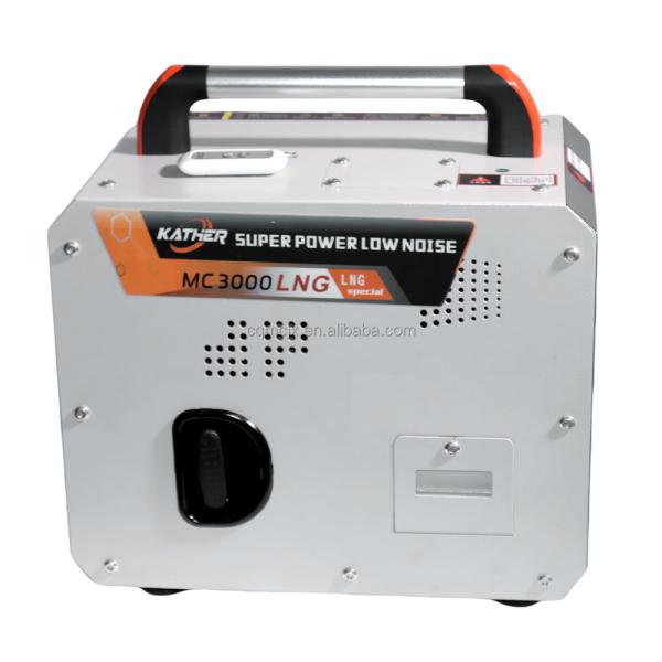 Portable Home Power Generators 1.6KVA Silent LPG Propane Inverter Backup DC Generator