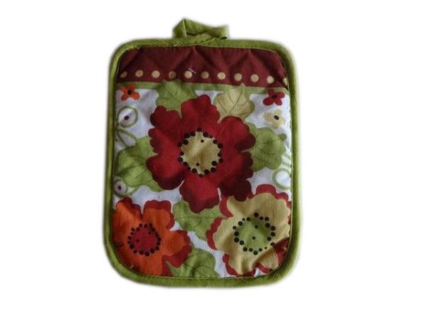 Flat Weave Potholder Cotton Potholder Printed Potholder
