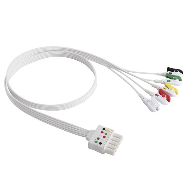 S-iemens ECG Leadwires Disposable 5 Lead ECG Cable And Leadwires