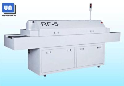 O CE 5 divide a máquina do reflow do PWB SMT do forno 300MM do Reflow 550KG