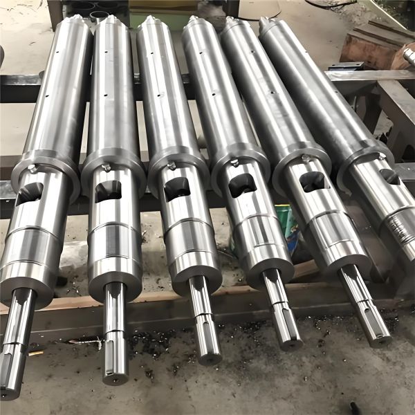 Jingchuangda Factory Direct Injection Screw & Barrel, Nitride Surface Treatment, Custom Compression Ratio for PVC PP PC Nylon Molding