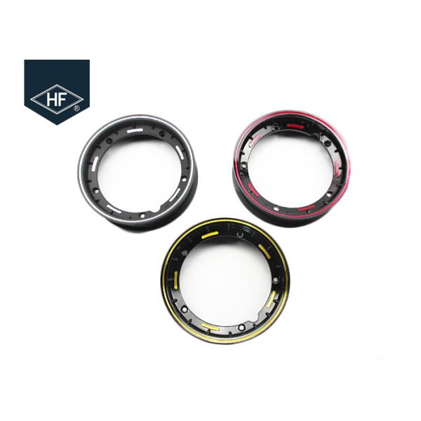 Piaggio Vespa Motorcycle Wheel Parts , Black Motorcycle Wheel Rims For PX125 PX150