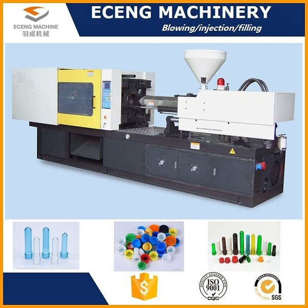 Screw Driving Plastic Bottle Blowing Machine , Plastic Bottle Blowing Machine