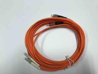 Cabo de fibra ótica frente e verso multimodo 3.0mm de FC/UPC LC/UPC para dispositivos de QSFP
