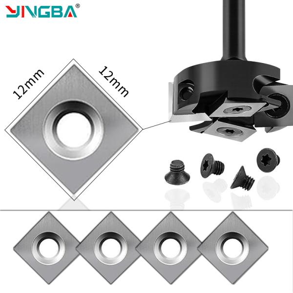 4 Blade Cnc Router Bit Set Detachable Woodworking XP Milling Cutter Tools  38.1mm