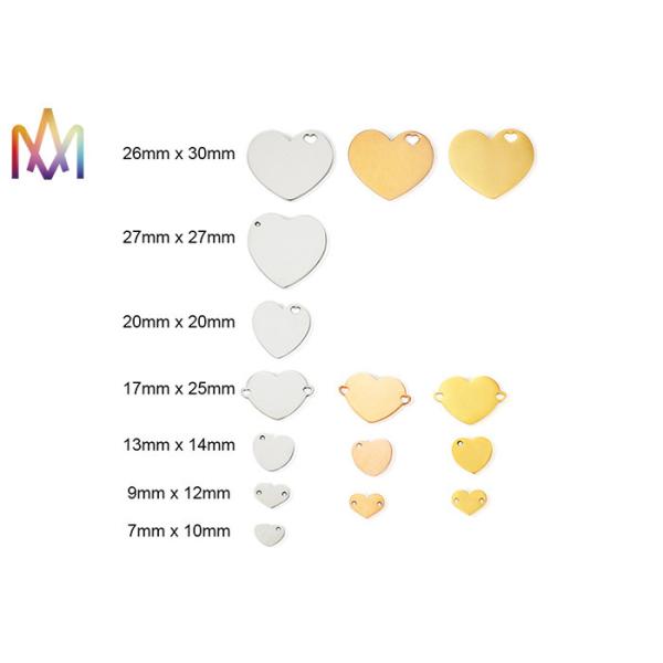 SS304 выгравировало шарм сердца