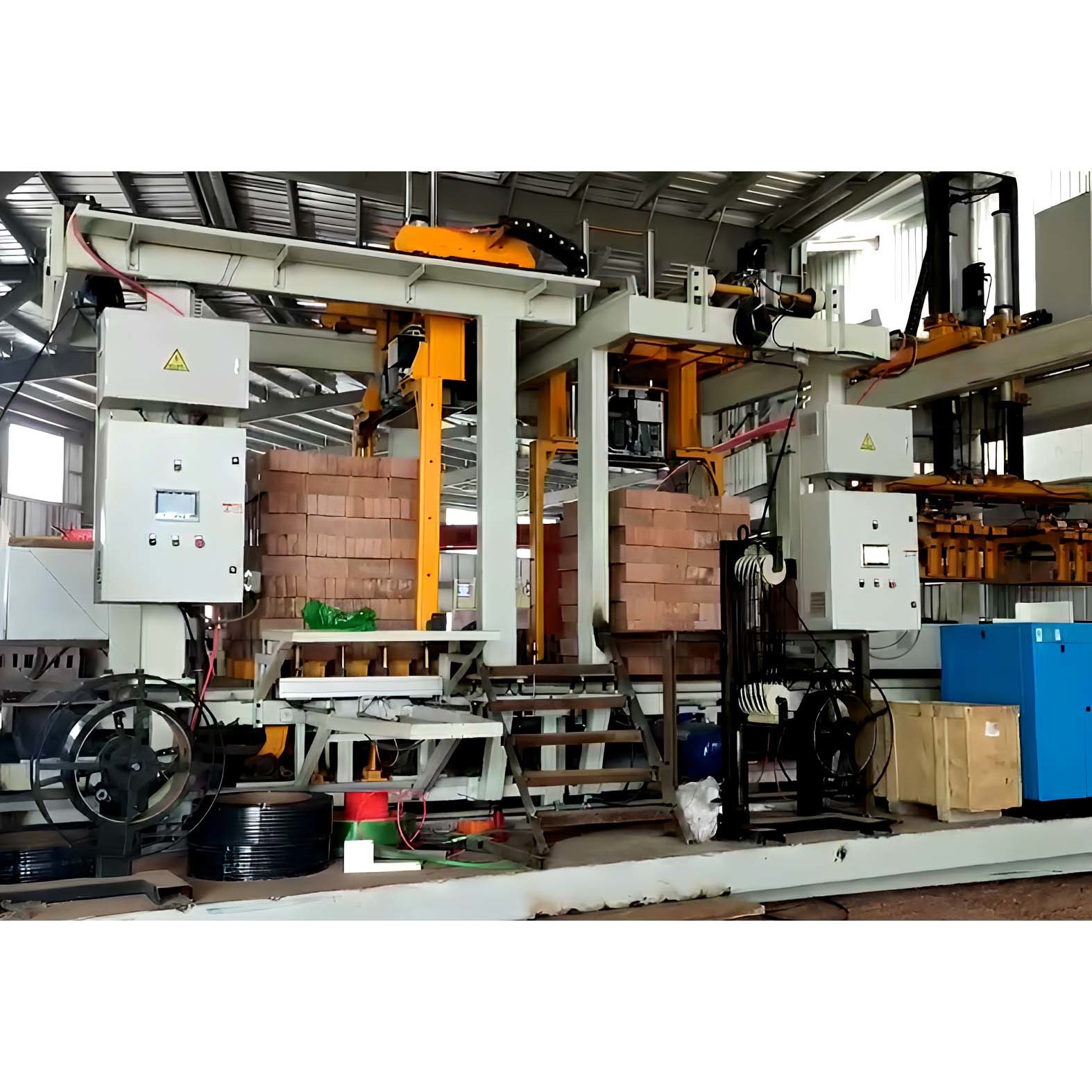 DBJ Brick Packaging Machine Полностью автоматическая машина для изготовления кирпичей с мощностью 12000 кирпичей в час