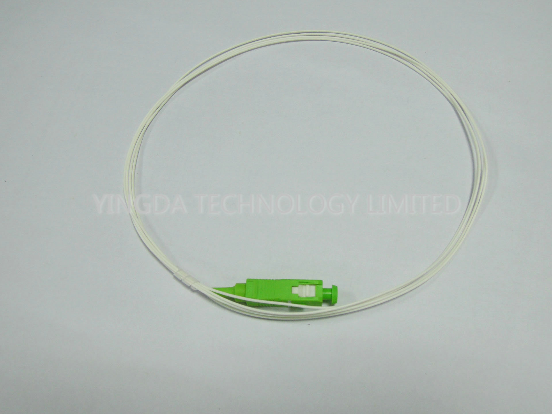 Простой или двойной оптический волокно Pigtail Sc / Apc, Odf Fiber Optic Patch Cable 2 мм 1 м