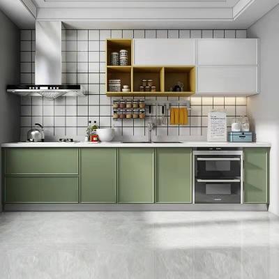 Luxury Traditional Painted Kitchen Cabinets Handmade Classic Kitchen Cabinet With Pull Out Basket