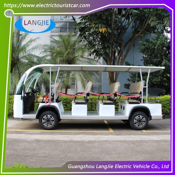Electric Tourist Vehicles 11 Seats Electric Golf Car With AC Controller  For Park