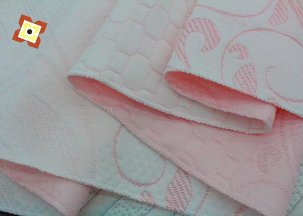 Factory direct selling quilted knitted fabric for mattress 100% polyester jacquard mattress fabric