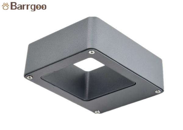 5Watt LED Outdoor Wall Lights Square Frame Aluminum Shell Shine Up And Down