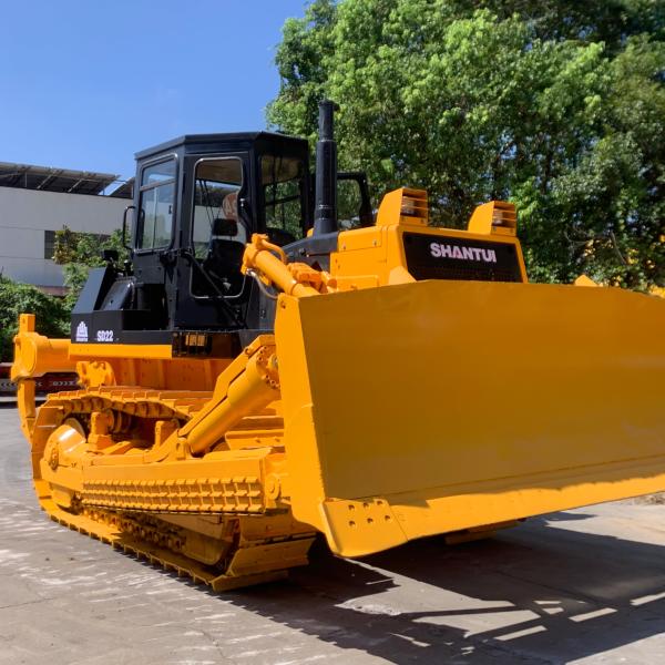SHANTUI SD22 Used Hydraulic Crawler Bulldozer 23400kg For Construction