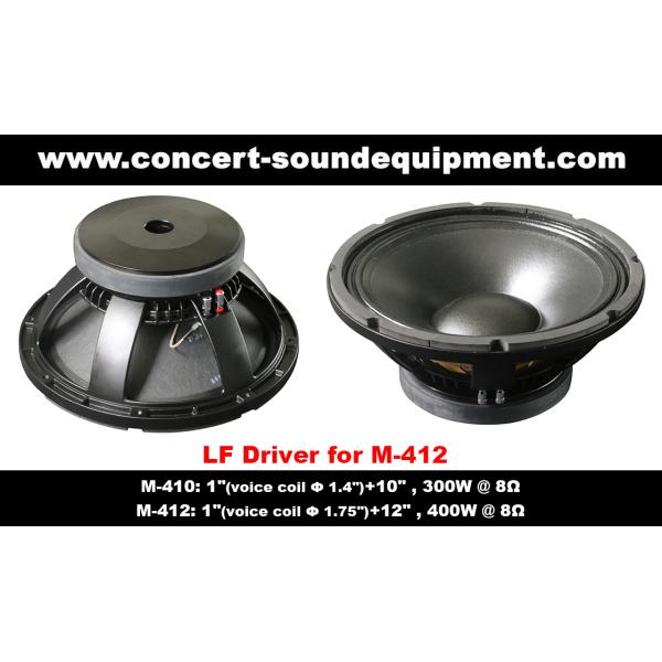 Bass Reflex Full Range Nightclub Sound Equipment 96dB 97dB Black / White Finish