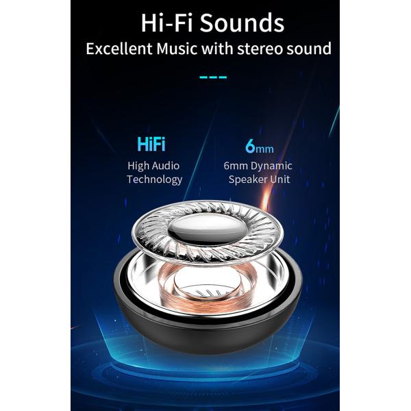 наушников спорта Earbus наушника Tws Bluetooth 5,0 стерео 5D шлемофон игры стерео беспроводных HiFi ядровых хэндс-фри